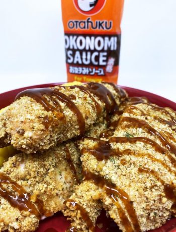 OKONOMI SAUCE for Easy Baked Breaded Chicken