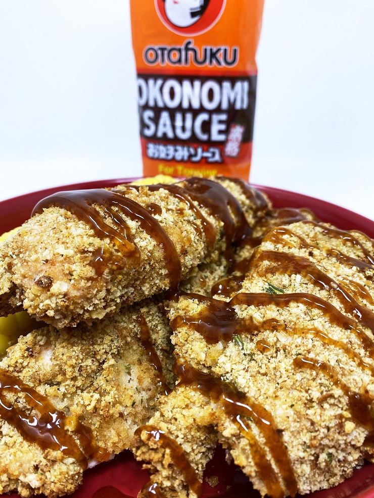 OKONOMI SAUCE for Easy Baked Breaded Chicken